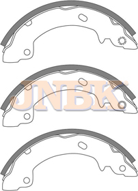 JNBK Brake Shoe Set FK11148