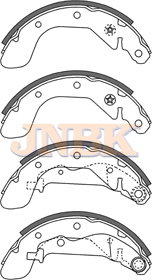 JNBK Brake Shoe Set FK11174