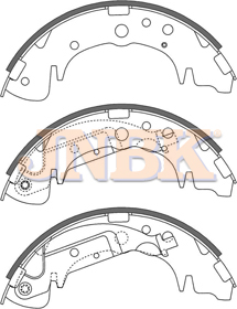 JNBK Brake Shoe Set FK11179