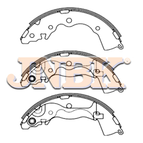 JNBK Brake Shoe Set FK11221