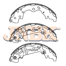 JNBK Brake Shoe Set FK11228