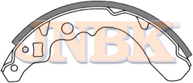 JNBK Brake Shoe Set FN0027