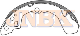 JNBK Brake Shoe Set FN0032