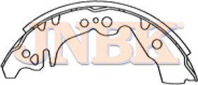 JNBK Brake Shoe Set FN0043