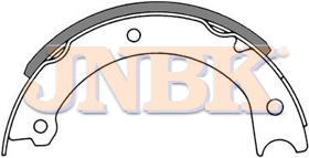 JNBK Brake Shoe Set FN1135