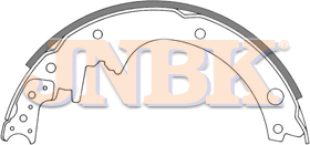 JNBK Brake Shoe Set FN1146A