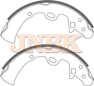 JNBK Brake Shoe Set FN1156