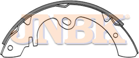 JNBK Brake Shoe Set FN1158