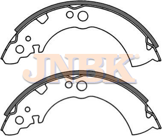 JNBK Brake Shoe Set FN1160