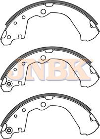 JNBK Brake Shoe Set FN1193