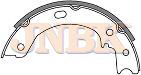 JNBK Brake Shoe Set FN1244