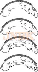 JNBK Brake Shoe Set FN1255