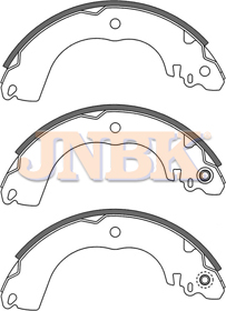 JNBK Brake Shoe Set FN1267