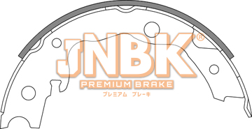 JNBK Brake Shoe Set FN1299 Part Details | JNBK Brake Website