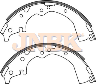 JNBK Brake Shoe Set FN2252