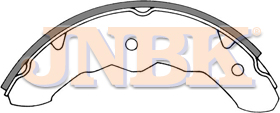 JNBK Brake Shoe Set FN2263