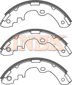 JNBK Brake Shoe Set FN2276