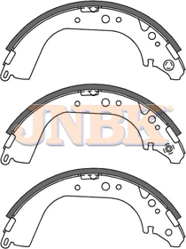 JNBK Brake Shoe Set FN2280