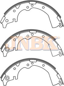 JNBK Brake Shoe Set FN2282A