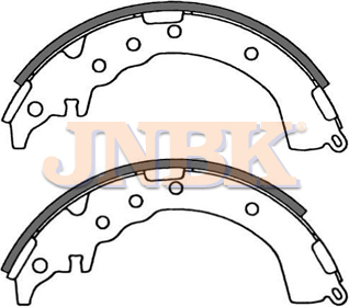 JNBK Brake Shoe Set FN2338