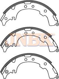 JNBK Brake Shoe Set FN2339