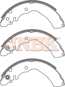 JNBK Brake Shoe Set FN2367