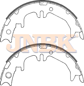 JNBK Brake Shoe Set FN2392