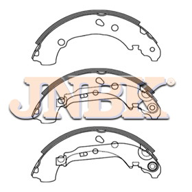 JNBK Brake Shoe Set FN2408