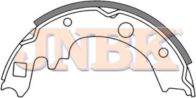 JNBK Brake Shoe Set FN3351