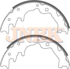 JNBK Brake Shoe Set FN3378