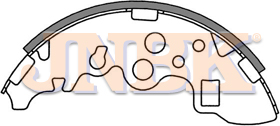 JNBK Brake Shoe Set FN3407