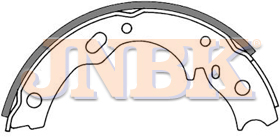 JNBK Brake Shoe Set FN4443