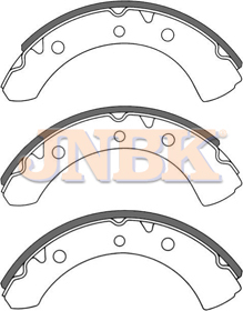 JNBK Brake Shoe Set FN6618