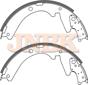 JNBK Brake Shoe Set FN6656