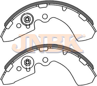 JNBK Brake Shoe Set FN6710