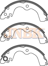 JNBK Brake Shoe Set FN6726