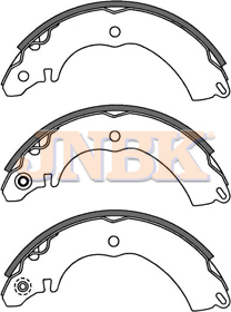 JNBK Brake Shoe Set FN6729