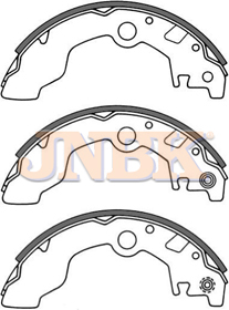 JNBK Brake Shoe Set FN7731