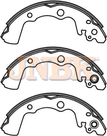 JNBK Brake Shoe Set FN7734