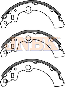 JNBK Brake Shoe Set FN7750