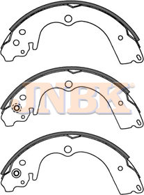 JNBK Brake Shoe Set FN7753