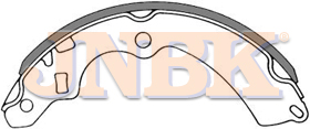 JNBK Brake Shoe Set FN9923