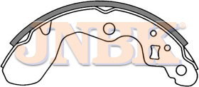 JNBK Brake Shoe Set FN9951