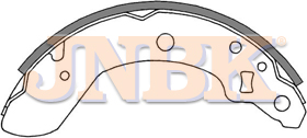 JNBK Brake Shoe Set FN9967