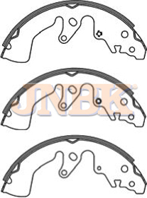 JNBK Brake Shoe Set FN9970