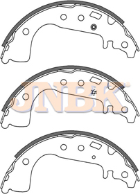 JNBK Brake Shoe Set FN9973