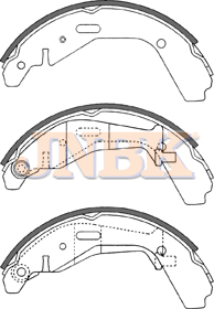 JNBK Brake Shoe Set FN9977