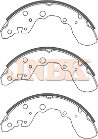 JNBK Brake Shoe Set FN9980