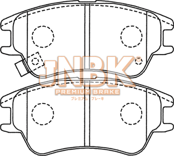 JNBK Disc Brake Pad PK11145