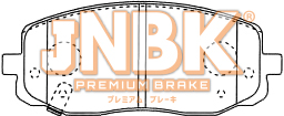 JNBK Disc Brake Pad PK11154